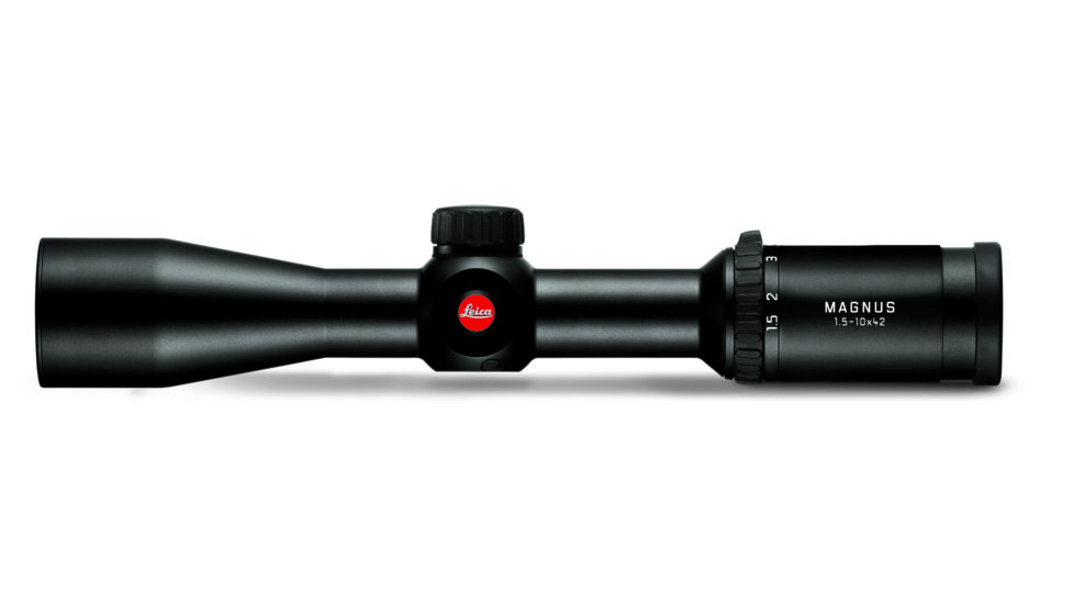 Leica Magnus 1.5-10x42 mm Rifle Scope, w/L-4A Reticle, Black, 53200