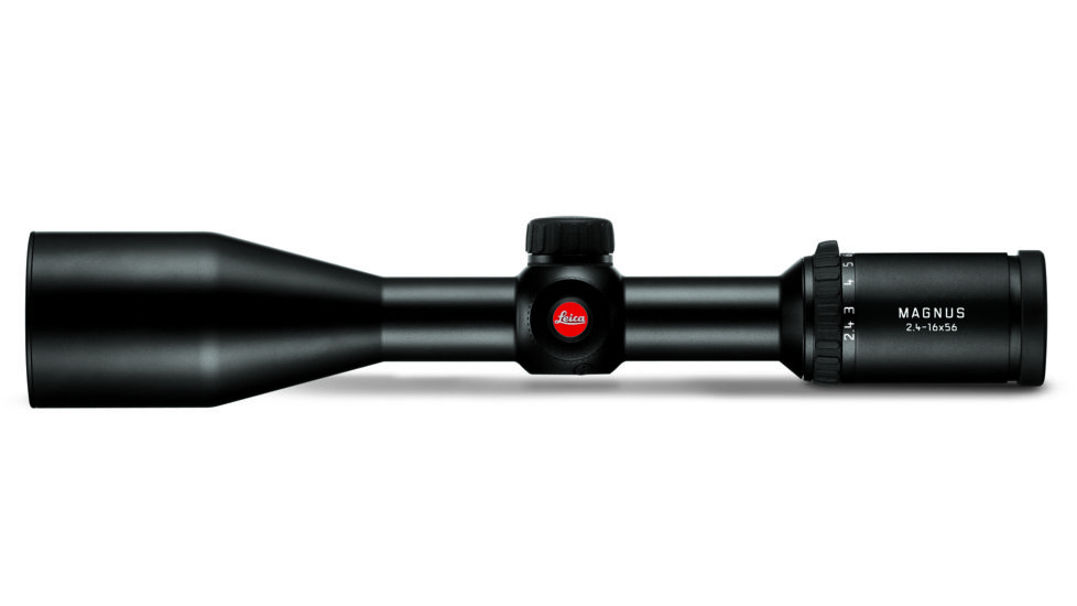 Leica Magnus 2.4-16x56 mm Rifle Scope, w/L-Plex BDC Reticle, Black, 55303