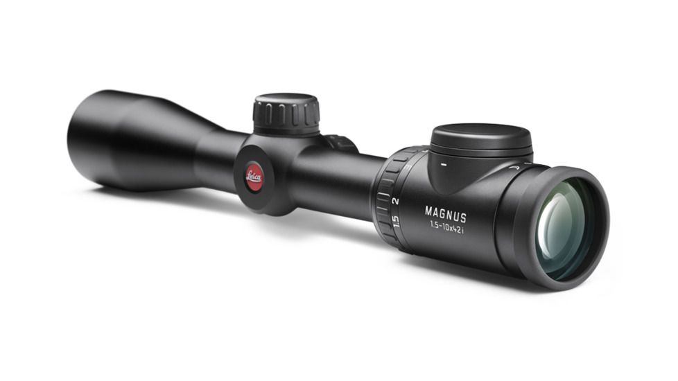 Magnus i 1.5-10x42 Rifle Scope, L-PLEX Retical, Black