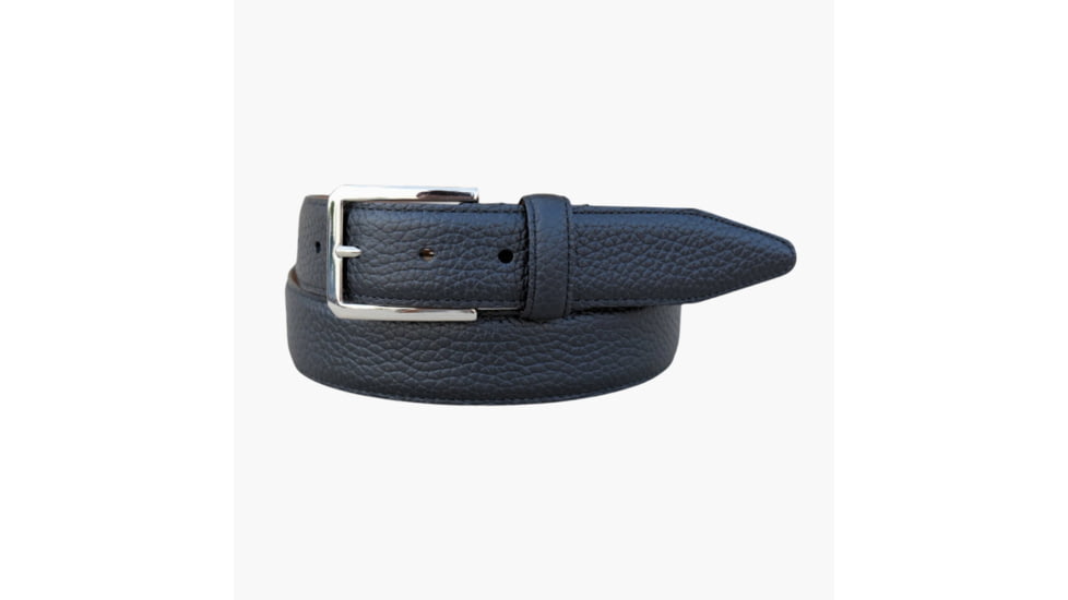 Lejon Stockton Leather Belt - Mens, Black, 34, L-19851-34