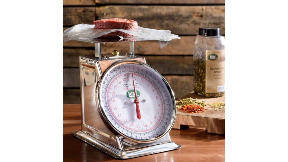 LEM Products 44 Pound Scale, Stainless Steel, 435