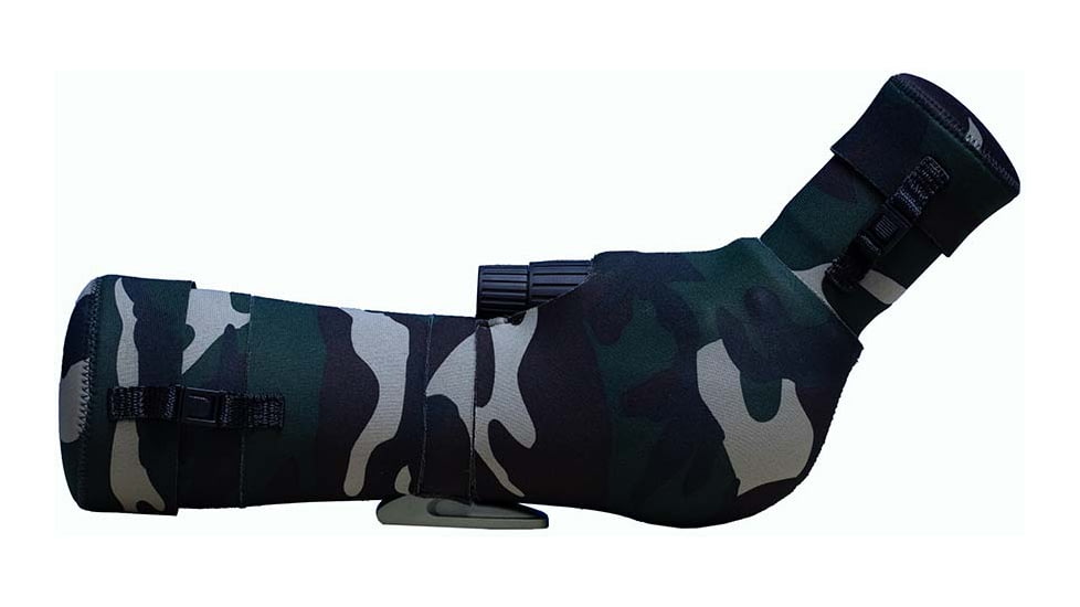 LensCoat Spotting Scopes Covers for Kowa Prominar TSN-66A, Forest Green Camo, SSKW66AFG