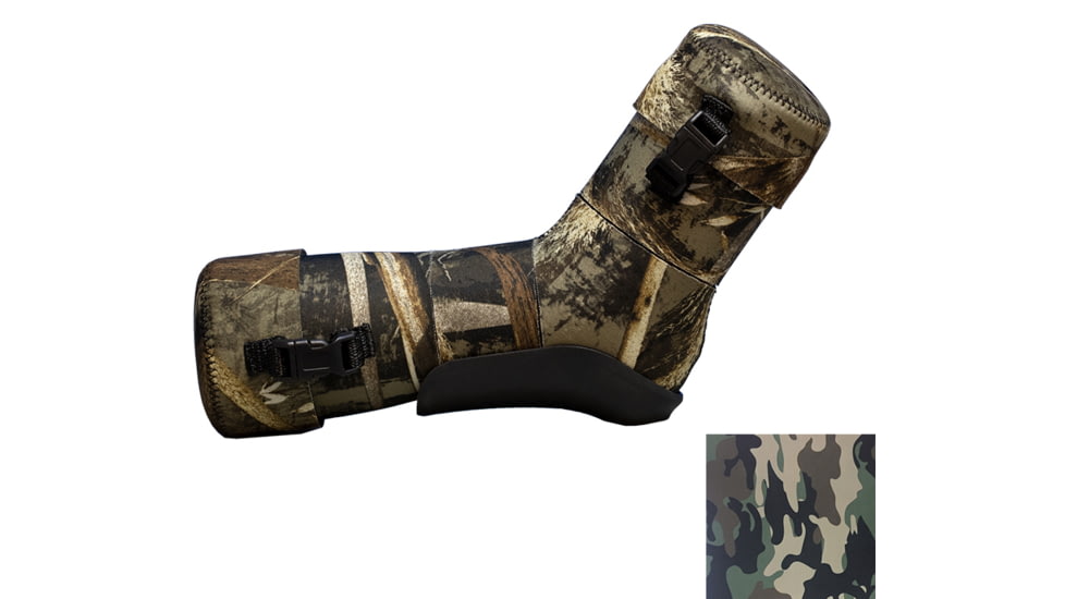 LensCoat Swarovski ATC 17-40x56 Angled Spotting Scope Cover, Forest Green, sssw56FG