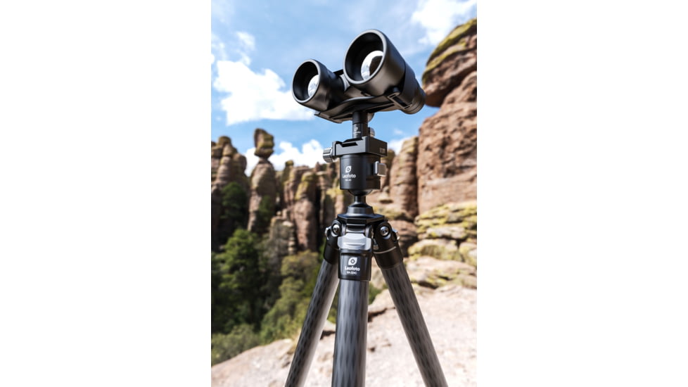 Leofoto BC-04 Binocular Adapter, Black, BC-04