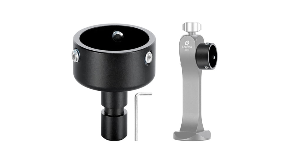 Leofoto Leica Zeiss Swarovski S3 Stud for BC-03 Binoculars Adapter, Black, S3