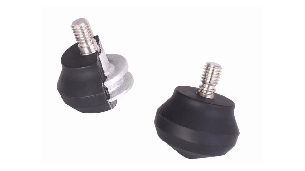 Leofoto LF/LS Rubber Feet for Tripods Set of 3 - LF-16, Black, LF-16