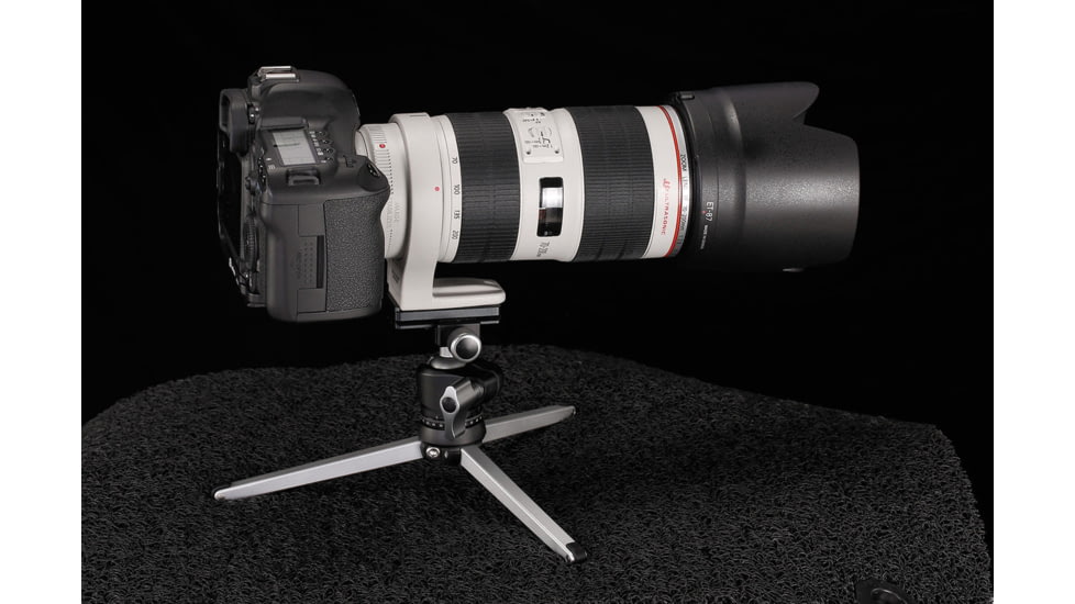 Leofoto LH-25 Mini Ball Head &amp; QR Plate - Arca Compatible, Black, LH-25