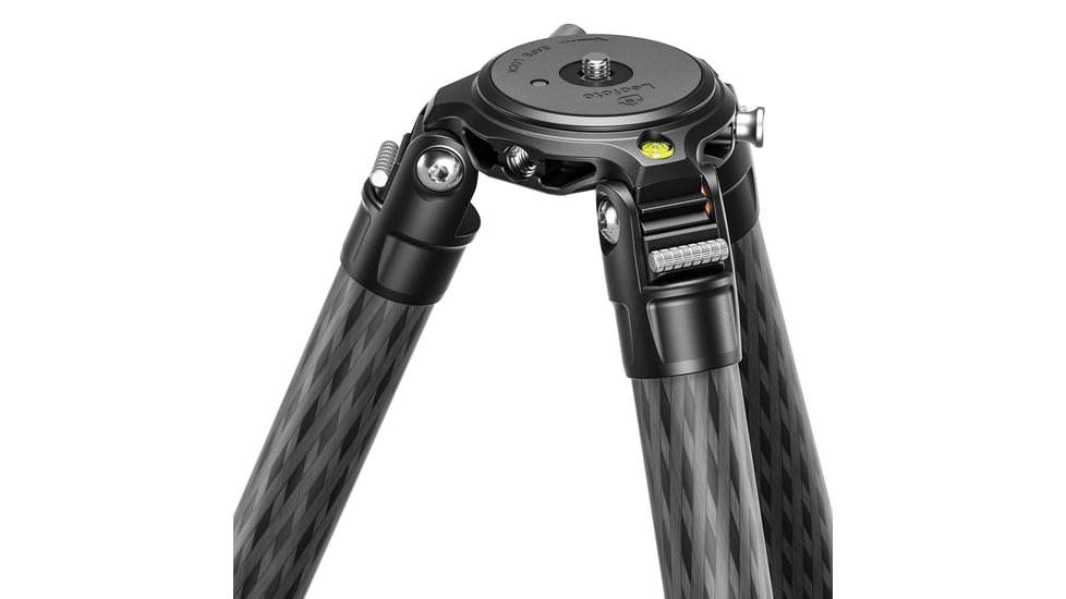 Leofoto LM-324CL X Version Tripod w/ 75mm Bowl&amp;Platform w/ YB-75LRC Leveling Head, Black, LM-324CLX+YB-75LRC