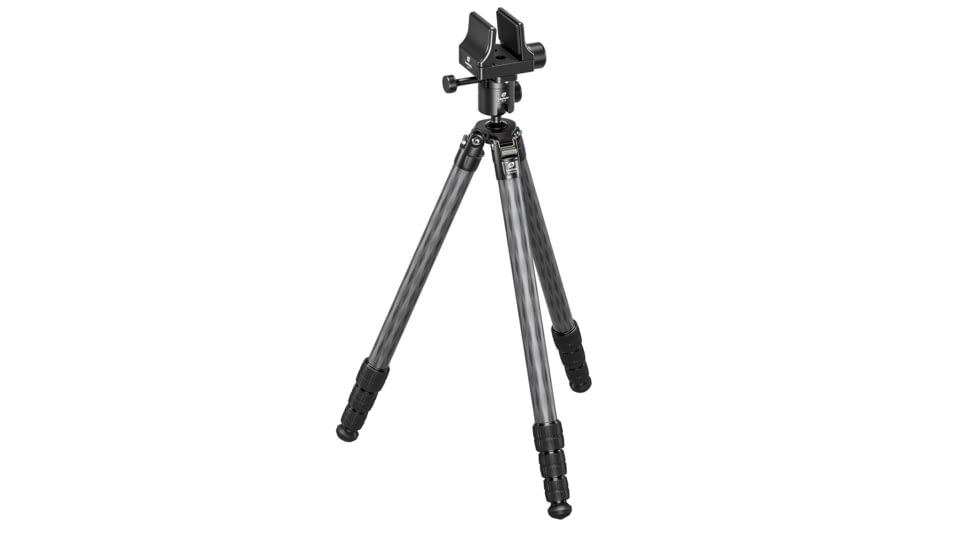 Leofoto SA-364CX/MK-40X/GS-3 Outdoors Tripod w/ Ball Head and Clamp Set, Black, SA-364CX+MK-40X+GS-3