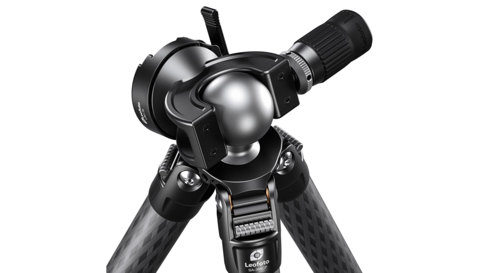 Leofoto SA-364CX/MH-X Outdoors Tripod w/ Dynamic Ball Head Set, Black, SA-364CX+MH-50X