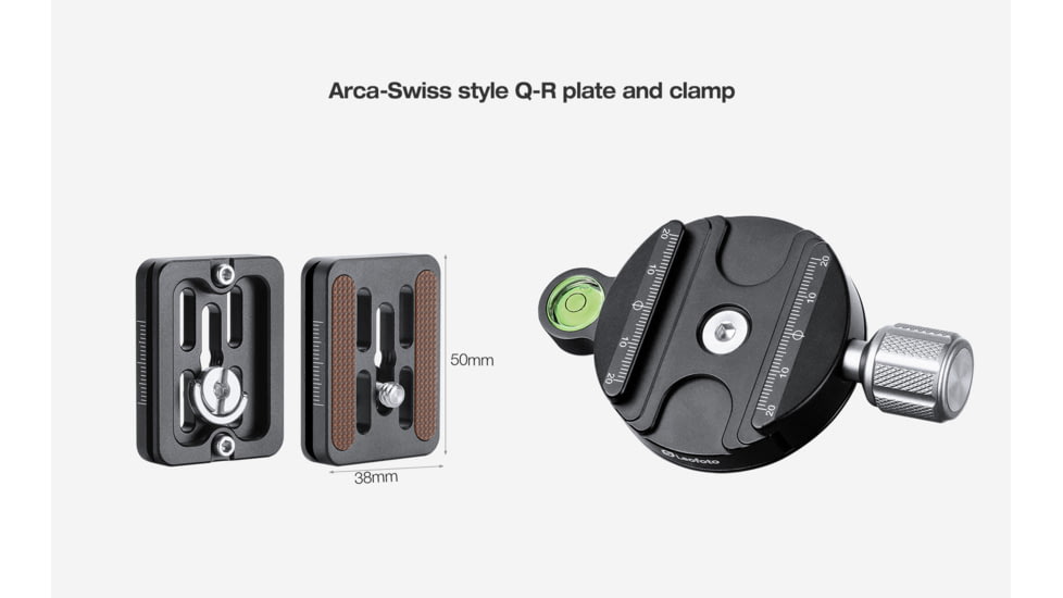 Leofoto WN-01/SW-01 Car Window Clamp Kit, Windows Mounting Head for Binoculars/ Lens and Camera, Black, WN-01+SW-01