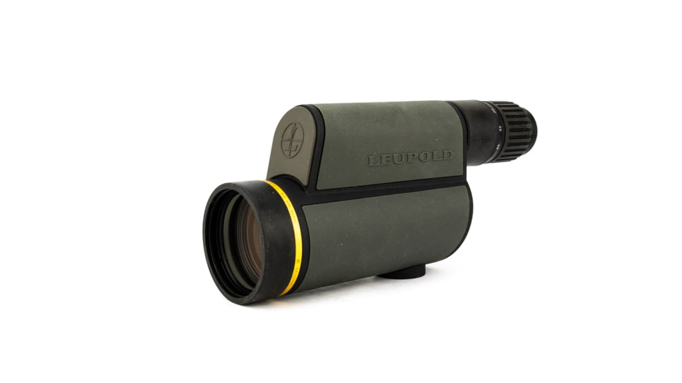 Leupold 12-40x60mm HD Golden Ring Spotting Scope, Impact Reticle, Shadow Gray, 120373