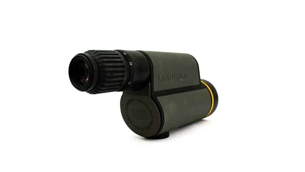 Leupold 12-40x60mm HD Golden Ring Spotting Scope, Shadow Gray, 120372