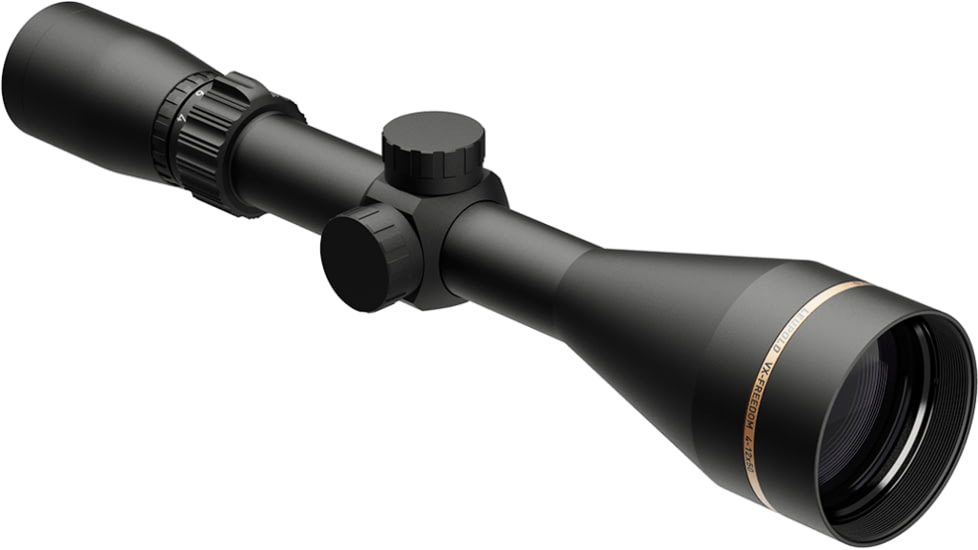 Leupold VX-Freedom 4-12x50mm, 1 inch Tube Rifle Scope, Second Focal Plane, Duplex Reticle, Black, 185365