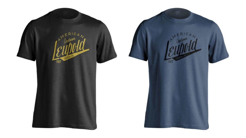 Leupold American Craftsman Short Sleeve Shirt - Mens, Black, Indigo