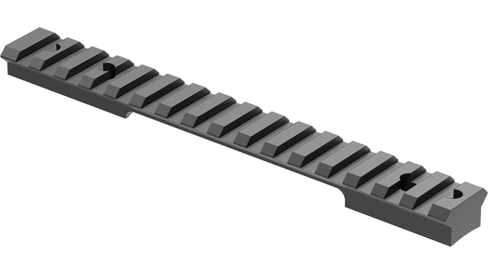 Leupold BackCountry Cross-Slot Remington 700, Long Action, 1 Piece, 20 MOA Rifle Rail Mount, Matte Black, 187343