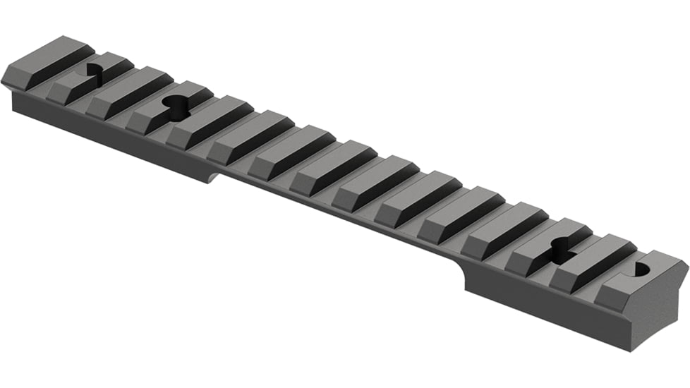 Leupold BackCountry Cross-Slot Remington 700, Short Action, 1 Piece, 20 MOA Rifle Rail Mount, Matte Black, 187341