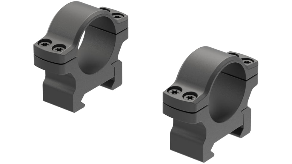 Leupold BackCountry Cross-Slot Rings, 1in Low Rings, Matte