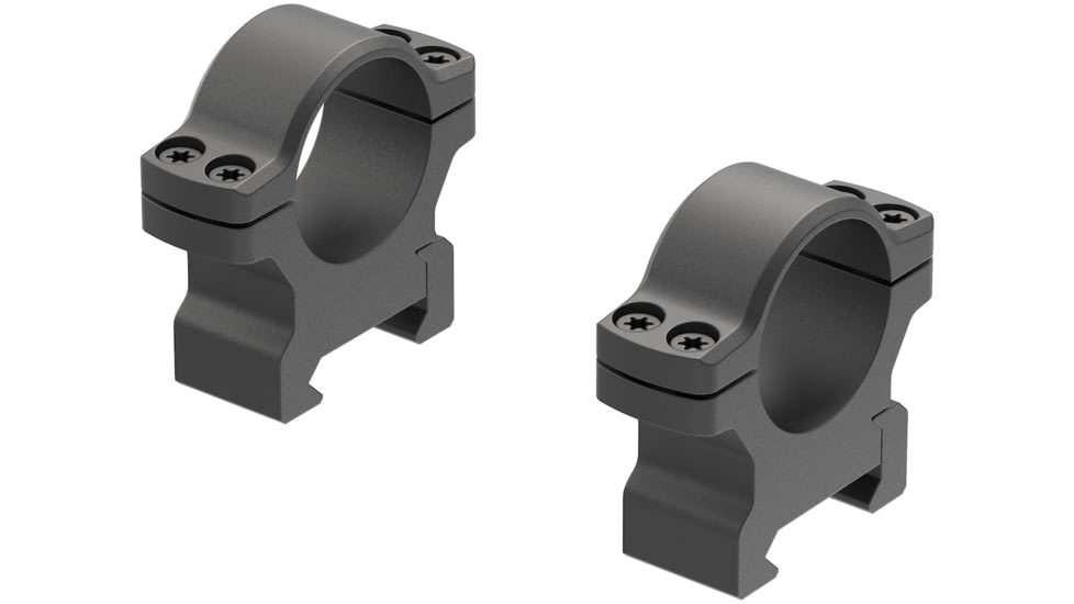 Leupold BackCountry Cross-Slot Rings, 1in Med Rings, Matte