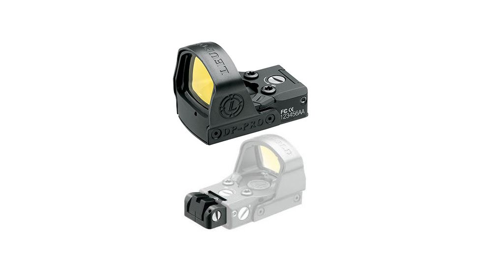 Leupold DeltaPoint Pro 7.5 MOA Triangle Sight with the DeltaPoint Pro Rear Iron Sight