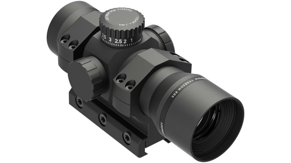 Leupold Freedom - RDS 1x34, 34mm Red Dot Sight, 223 BDC 1 MOA Dot Reticle, w/Mount, Black, 180093