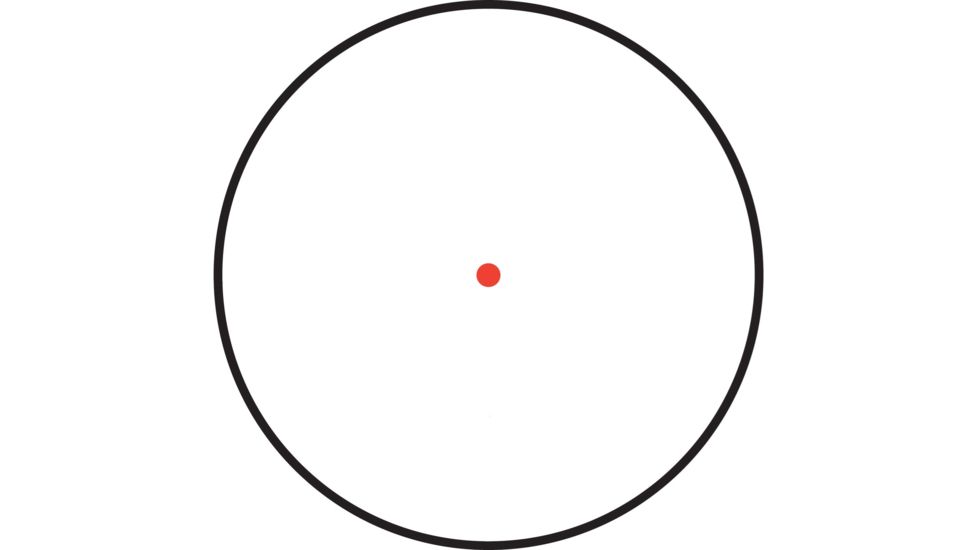 Leupold Freedom - RDS 1x34, 34mm Red Dot Sight, 1 MOA Dot Reticle, Black, 180091