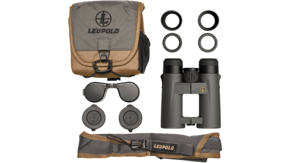 Leupold Gen 2 BX-4 Pro Guide HD 8x42mm Binocular, Grey/Black, Small, 184760