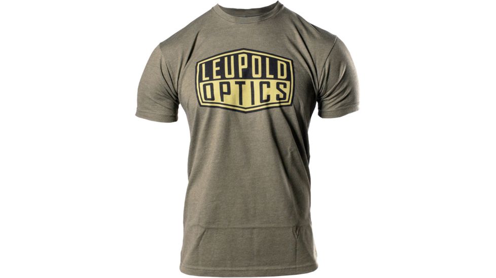 Leupold Gold Badge Premium Tee - Mens, Olive, M, 177615