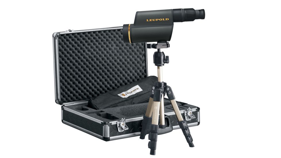 Leupold Golden Ring 12-40x60mm HD Spotting Cope Kit,Shadow Gray 120559