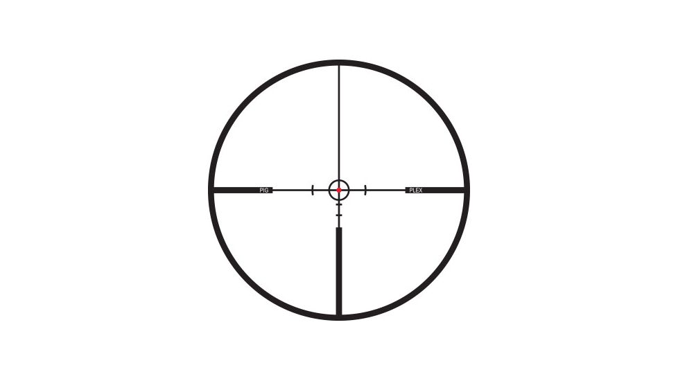 Leupold Illuminated FireDot Pig Flex Reticle