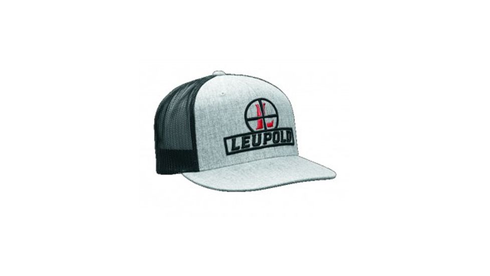 Leupold L Optics Flat Brim Trucker Hat DK Green / White OS 170585