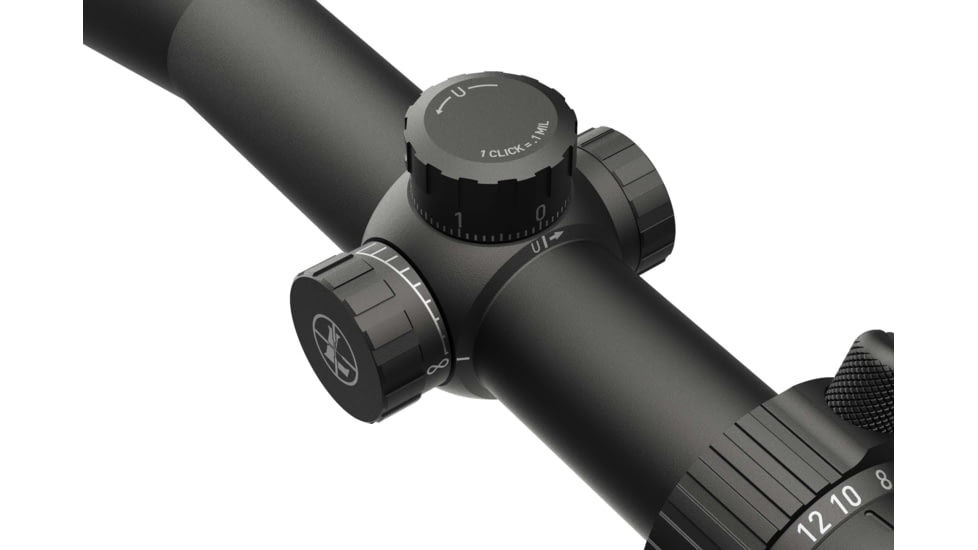 Leupold Mark 3HD 4-12x40mm Rifle Scope, 30 mm Tube, Second Focal Plane, Black, Matte, Non-Illuminated TMR Reticle, Mil Rad Adjustment, 180669