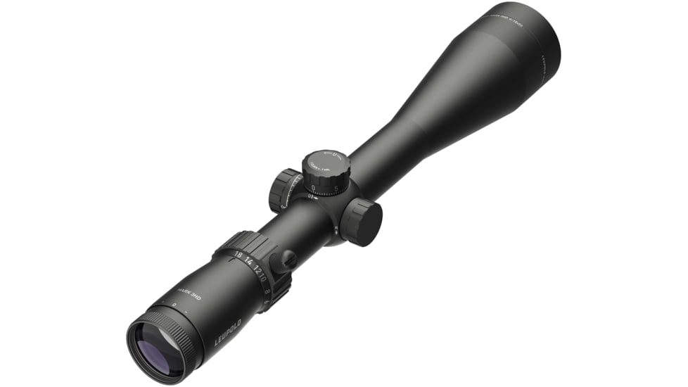 Leupold Mark 3HD 6-18x50mm Rifle Scope, 30 mm Tube, Second Focal Plane, Black, Matte, Non-Illuminated TMR Reticle, Mil Rad Adjustment, 180671