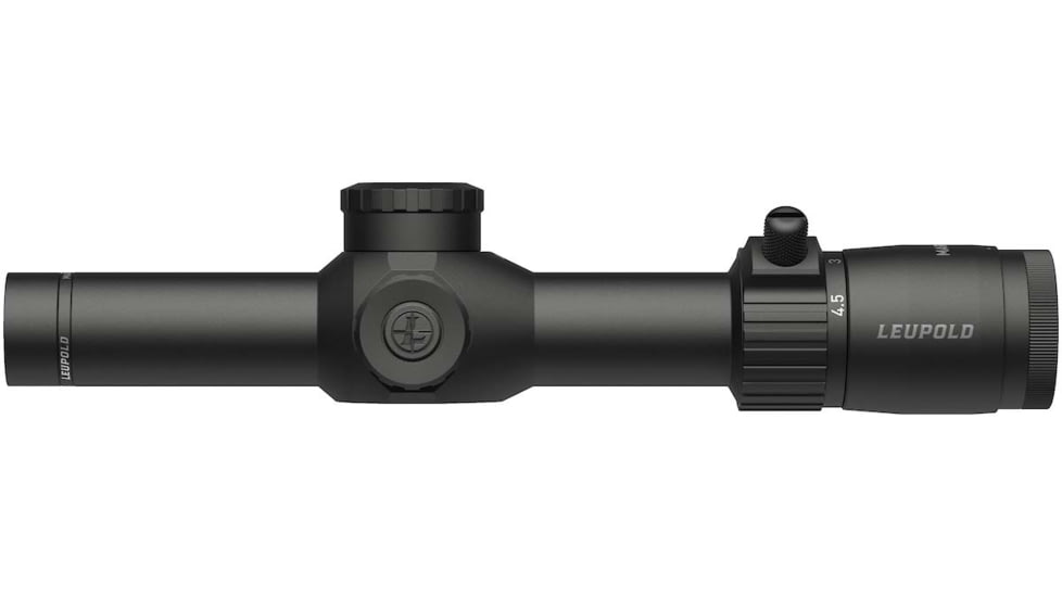 Leupold Mark 4HD 1-4.5x24 Rifle Scope, 30mm Tube, Second Focal Plane, Illum. FireDot BDC, Black, Small, 183315