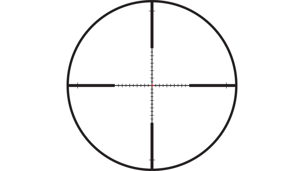 Leupold Mark 4HD 1-4.5x24 Rifle Scope, 30mm Tube, Second Focal Plane, Illum. FireDot TMR, Black, Small, 183316