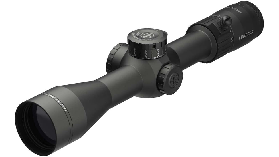 Leupold Mark 4HD 2.5-10x42 Rifle Scope, 30mm Tube, First Focal Plane, Illum. TMR, Black, Small, 183738