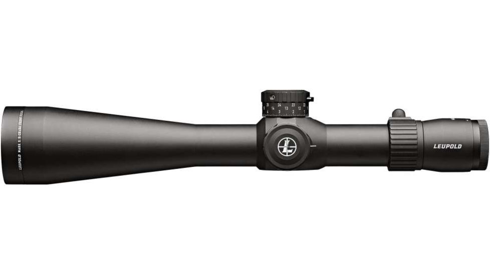 Leupold Mark 5HD 5-25x56mm Rifle Scope, 35 mm Tube, First Focal Plane, Black, Matte, Non-Illuminated PR1-MOA Reticle, MOA Adjustment, 176448