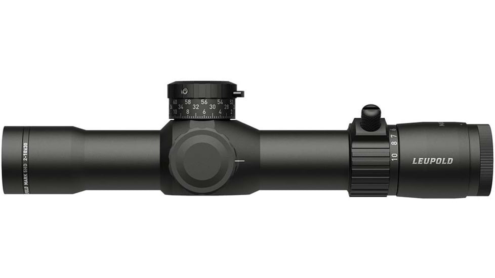 Leupold Mark 5HD 2-10x30mm Riflescope, 35mm Tube, First Focal Plane, PR-1MOA Reticle, Black, 179704