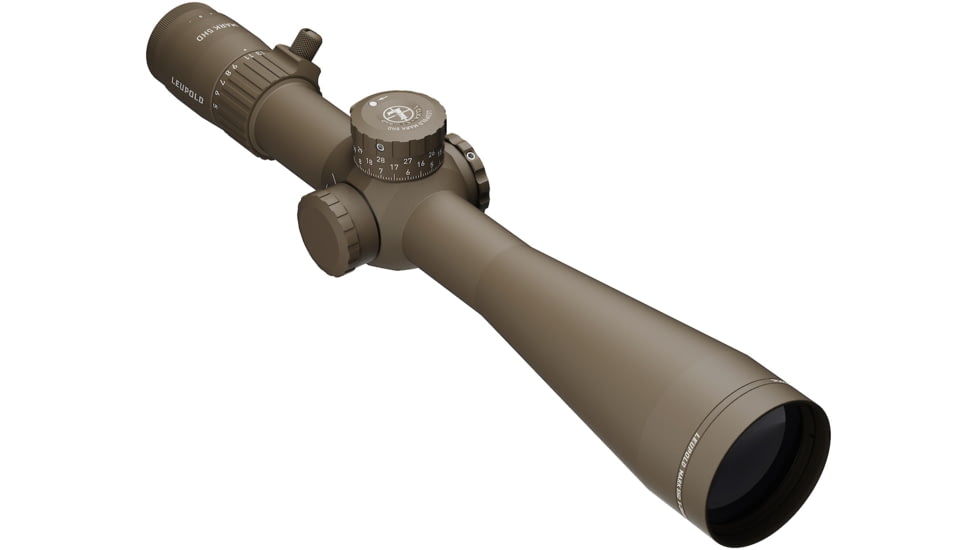 Leupold Mark 5HD 5-25x56 Rifle Scope, 35mm Tube, First Focal Plane, Tremor 3, FDE, Small, 185072