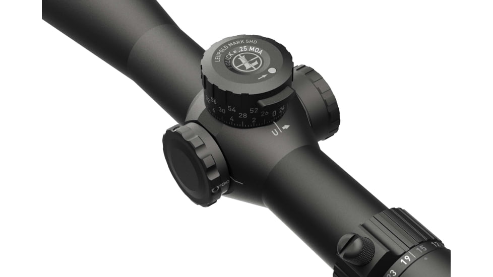 Leupold Mark 5HD 7-35x56mm Rifle Scope, 35 mm Tube, Second Focal Plane, Black, Matte, TMOA Plus Reticle, MOA Adjustment, 174549