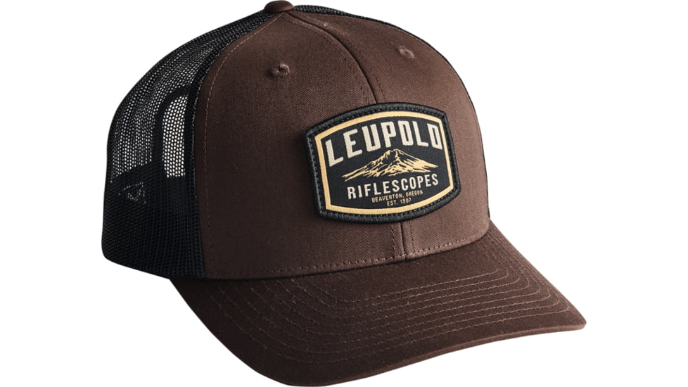 Leupold Mt. Hood Trucker Hat, One Size, Brown, 186772