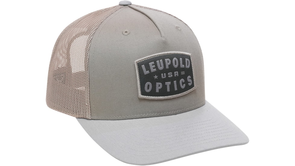 Leupold USA Trucker Hat - Men's, Khaki/Gray, One Size, 186000