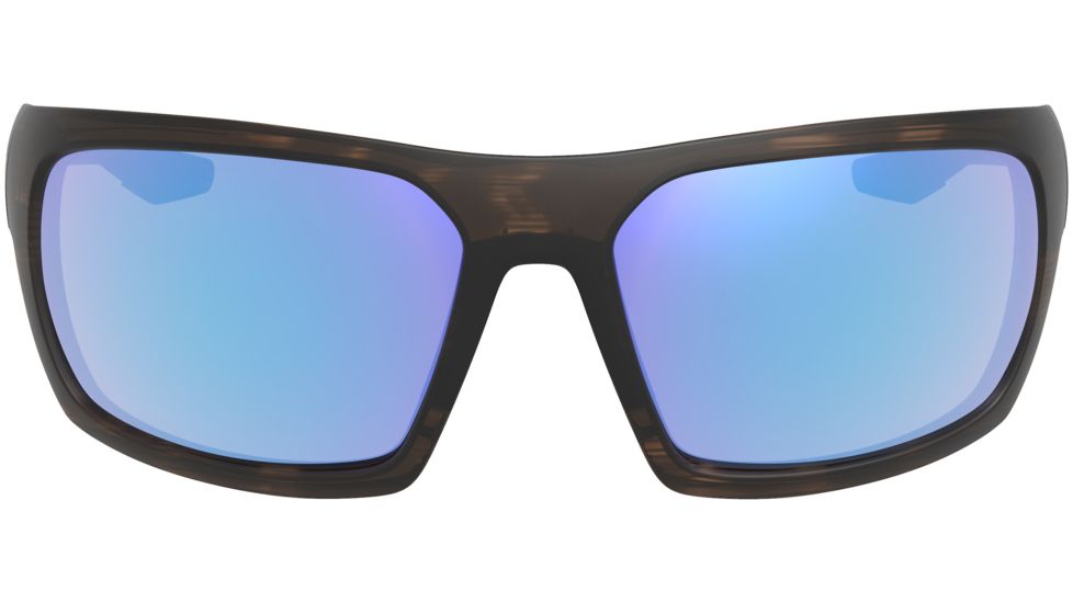 Leupold Packout Mens Sunglasses, Matte Tortoise Frame, Square Blue Mirror Lens, Polarized, Regular, 179630