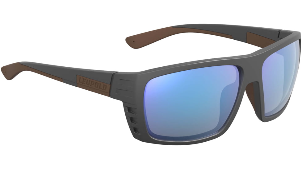 Leupold Payload Performance Eyewear, Dark Grey Frame, Blue Mirror Lens, Universal, 181275