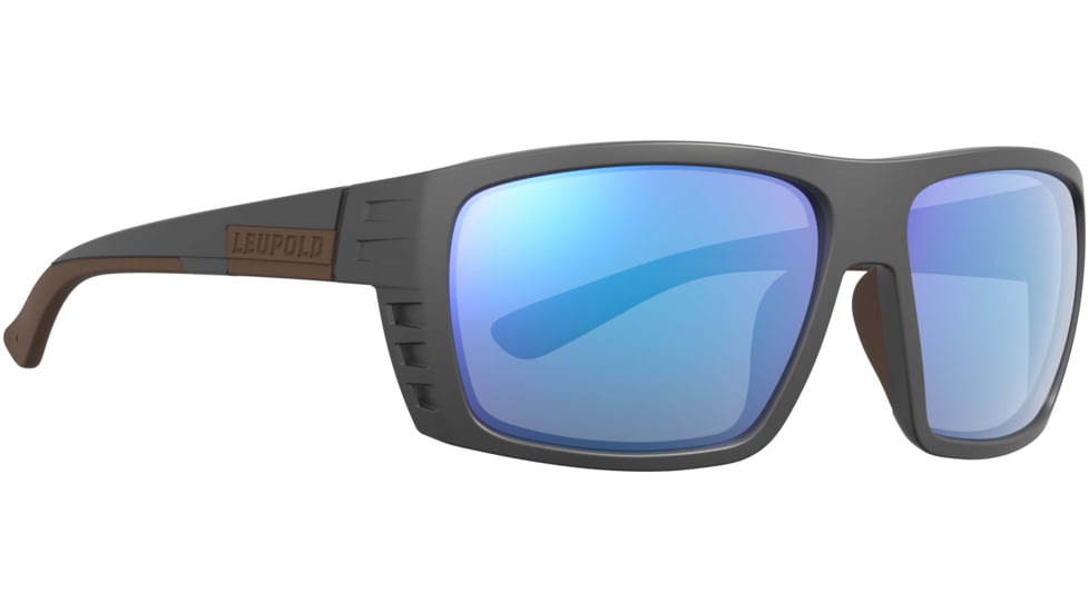 Leupold Payload Performance Eyewear, Dark Grey Frame, Blue Mirror Lens, Universal, 181275
