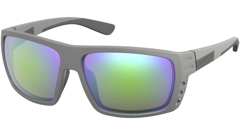 Leupold Payload Performance Eyewear, Matte Grey Frame, Emerald Mirror Lens, Universal, 181274