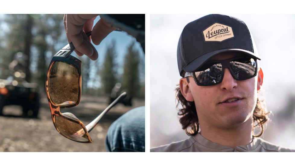 Leupold Payload Performance Eyewear, Matte Tortoise Frame, Bronze Mirror Lens, Universal, 181273