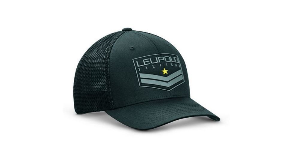 Leupold Tact Badge Flexfit Black   S/M 170586