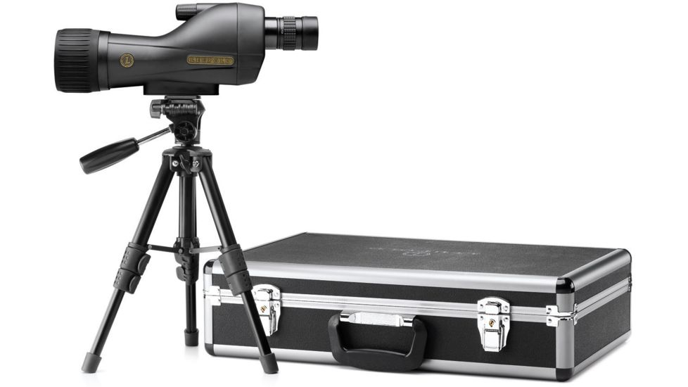 Demo,Leupold SX-1 Ventana 15-45x60mm Straight Kit, Black Spotting Scope with Case and Tripod 119228-DEMO