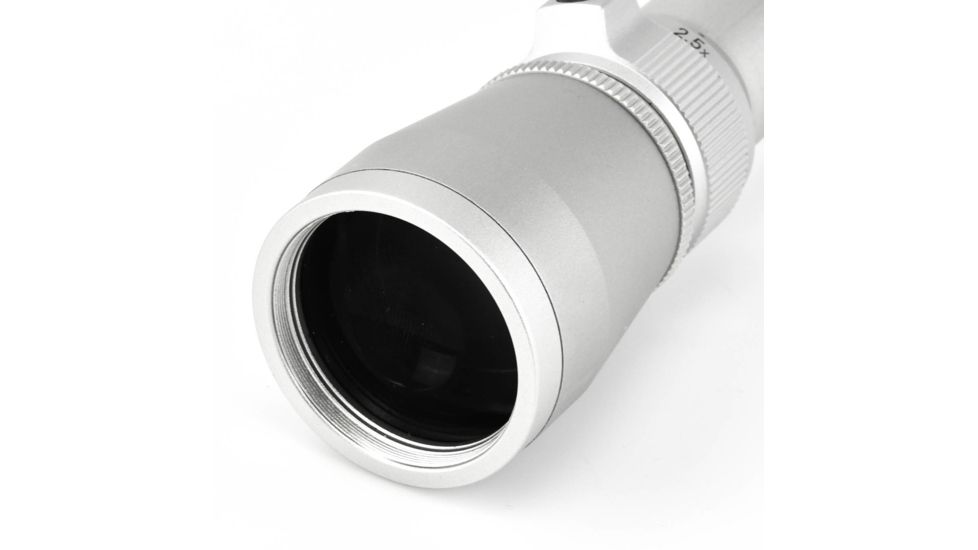 Leupold VX-3 2.5-8x32mm Handgun Scope Silver Finish with Duplex Reticle